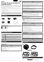 Canon SR600-VB Step Easy Installation Instructions preview