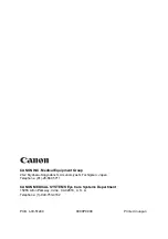 Preview for 78 page of Canon TX-F Operation Manual