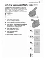 Preview for 67 page of Canon UC 15 Instruction Manual