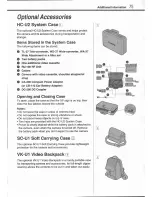 Preview for 77 page of Canon UC 15 Instruction Manual