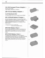 Preview for 78 page of Canon UC 15 Instruction Manual