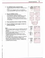 Preview for 75 page of Canon UC 2 Hi Instruction Manual