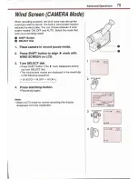 Preview for 81 page of Canon UC 2 Hi Instruction Manual