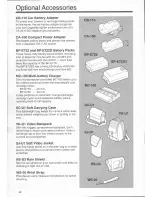 Preview for 42 page of Canon UC 40 Hi Instruction Manual