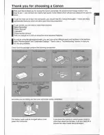 Preview for 5 page of Canon UC 600 Instruction Manual