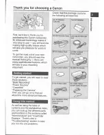 Preview for 3 page of Canon UC-X2 Hi Instruction Manual