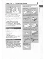 Preview for 3 page of Canon UC-X40 Hi Instruction Manual