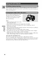 Preview for 16 page of Canon Ultura - Ultura Digital Camcorder Instruction Manual