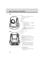 Preview for 36 page of Canon Vb-C60 - Ptz Network Camera Start Manual