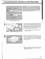 Preview for 9 page of Canon VC-200 Instructions Manual