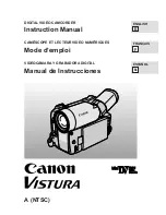 Canon Vistura Instruction Manual preview