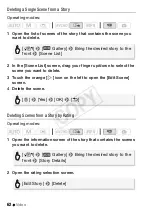 Preview for 62 page of Canon VIXIA HF M52 Instruction Manual