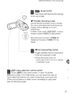 Preview for 21 page of Canon Vixia HF R20 Quick Manual