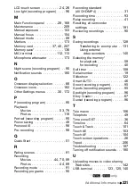 Preview for 261 page of Canon VIXIA HF R32 Quick Manual