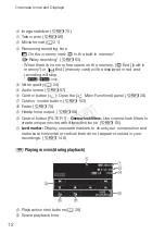 Preview for 12 page of Canon VIXIA HF R40 Quick Manual