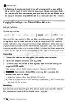 Preview for 114 page of Canon VIXIA HF R50 Instruction Manual