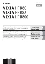 Preview for 1 page of Canon VIXIA HF R80 Quick Manual