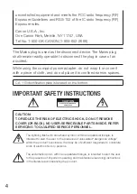 Preview for 4 page of Canon VIXIA HF R80 Quick Manual