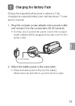 Preview for 13 page of Canon VIXIA HF R80 Quick Manual