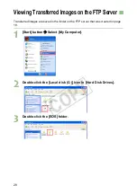 Preview for 28 page of Canon WFT-E1 Network Setup Manual