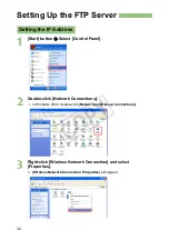 Preview for 32 page of Canon WFT-E1 Network Setup Manual