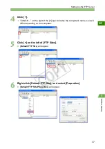 Preview for 37 page of Canon WFT-E1 Network Setup Manual