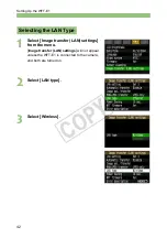 Preview for 42 page of Canon WFT-E1 Network Setup Manual