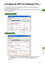 Preview for 53 page of Canon WFT-E1 Network Setup Manual