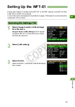 Preview for 55 page of Canon WFT-E1 Network Setup Manual