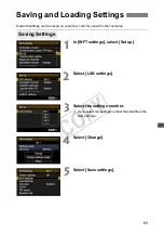 Preview for 69 page of Canon Wireless File Transmitter WFT-E2 II A Instruction Manual