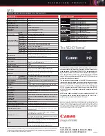 Preview for 2 page of Canon XA10 Brochure & Specs