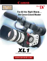 Canon XL 1 Brochure & Specs preview