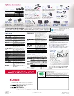 Preview for 8 page of Canon XL 1 Brochure