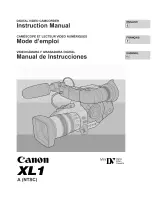 Canon XL 1A Instruction Manual preview