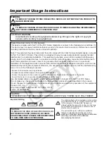 Preview for 2 page of Canon XL H1 Instruction Manual