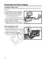 Preview for 16 page of Canon XL H1A Instruction Manual