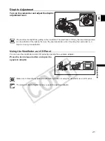 Preview for 21 page of Canon XL H1A Instruction Manual