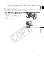 Preview for 25 page of Canon XL H1A Instruction Manual