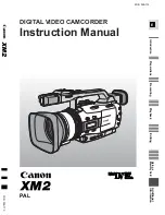 Canon XM2 Instruction Manual preview