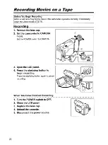 Preview for 22 page of Canon ZR100 Instruction Manual