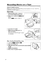 Preview for 20 page of Canon ZR500 Instruction Manual