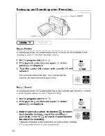 Preview for 22 page of Canon ZR500 Instruction Manual