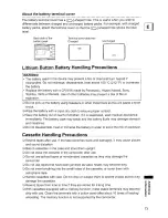 Preview for 73 page of Canon ZR500 Instruction Manual