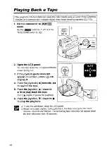 Preview for 30 page of Canon ZR600 Instruction Manual