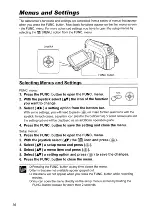 Preview for 36 page of Canon ZR600 Instruction Manual