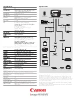 Preview for 2 page of Canon ZR900 Specifications