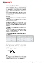 Preview for 22 page of Canovate Can BREEZE Series Operating And Maintenance Instructions Manual