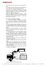 Preview for 40 page of Canovate Can BREEZE Series Operating And Maintenance Instructions Manual