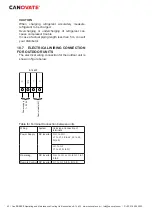 Preview for 42 page of Canovate Can BREEZE Series Operating And Maintenance Instructions Manual