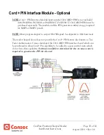 Preview for 10 page of Cansec P-640-HA Installation Instructions Manual